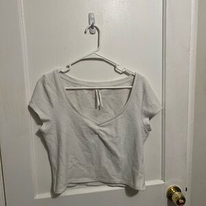 Anthropologie crop top